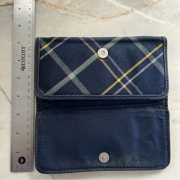 Aeropostale Navy Plaid Wallet - Picture 6 of 8